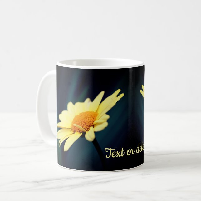 Glorig Daisy Flower-Personlig Kaffemugg (Framsida vänster)