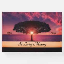 Glorig inställning av Sol begravningsgäst Bok