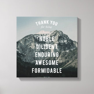 Gloriös höjd 2 (12 x 12) canvastryck