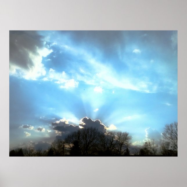 GLORIÖS INSTÄLLNING SOL poster (Framsidan)