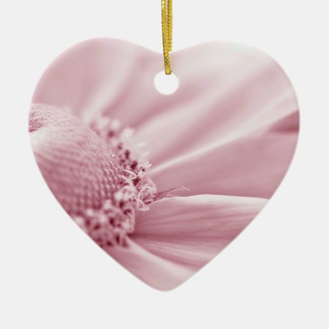 Gloriosa Daisy Macro Julgransprydnad Keramik (Framsidan)