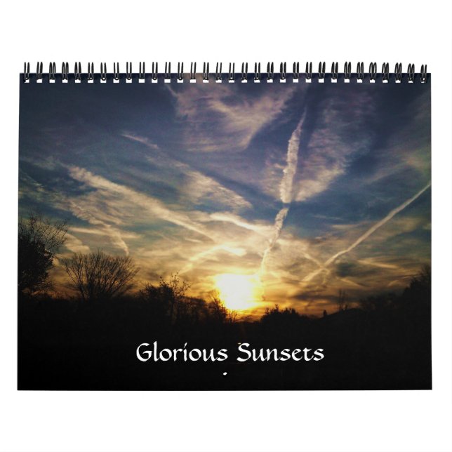 GLORIÖSA SUNSET KALENDER (Omslag)