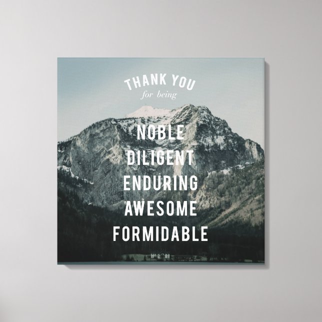 Glorious Altitude #2 (24x24) Canvastryck (Framsida)