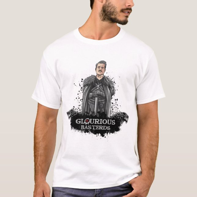 GLORIOUS BASTARD T SHIRT (Framsida)