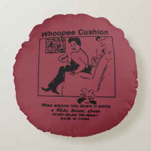 Glorious Gas Cushion Rund Kudde