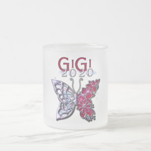 Glorious GIGI 2020 Butterfly Frostad Glasmugg