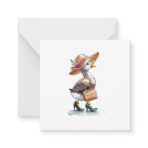 Glorious Goose Postcard Stil