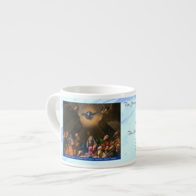 Glorious Mysteries of the Rosary Item #3: Descent Espressomugg (Framsida vänster)