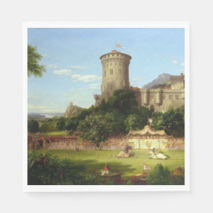 Glorious Past (Medieval Castle & Jousting Knight) Pappersservett