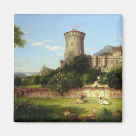 Glorious Past (Medieval Joust) (Vintage Art.) Magnet