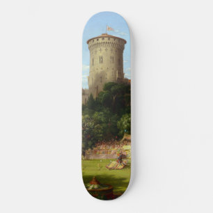 Glorious Past (Medieval Joust) (Vintage Art.) Mini Skateboard Bräda 18,5 Cm
