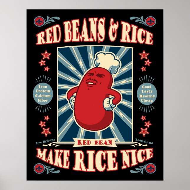 Glorious Red Beans Poster (Framsidan)