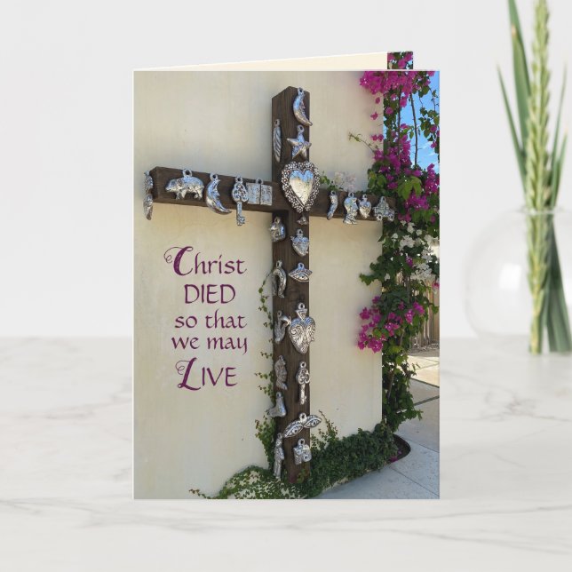 Glorious Resurrection Påsk Card Helgkort (Framsida)