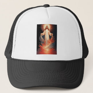 Glorious Risen Christ Christian Trucker Hat Keps