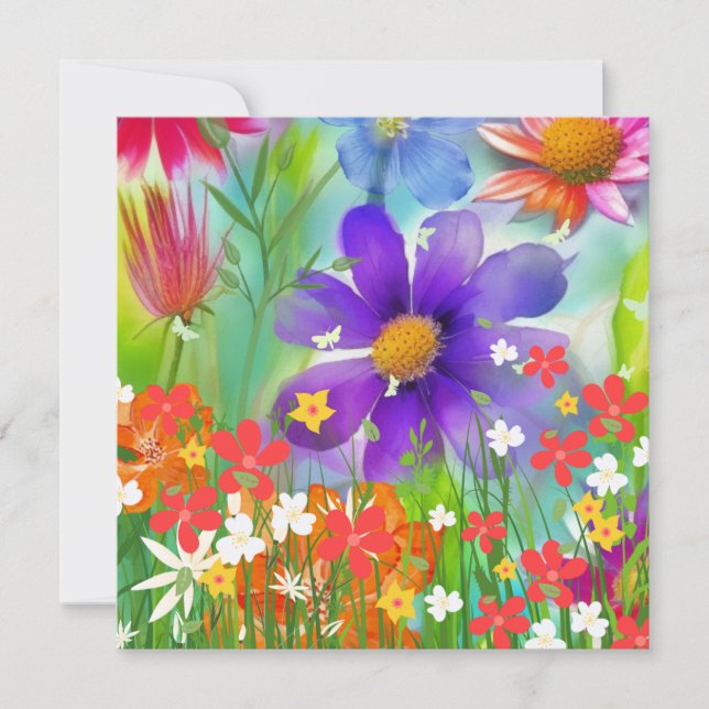 Glorious Vår Julkort (Framsida)