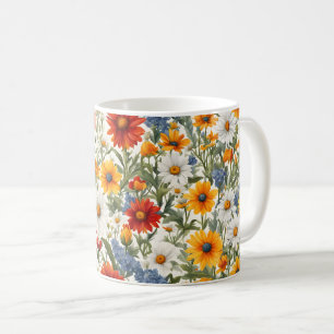 Glorious Wildblommor Kaffemugg