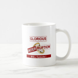 Gloriskt avbrott: en gyllene början kaffemugg