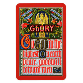 Gloriskt för Gud i högsta.. Magnet