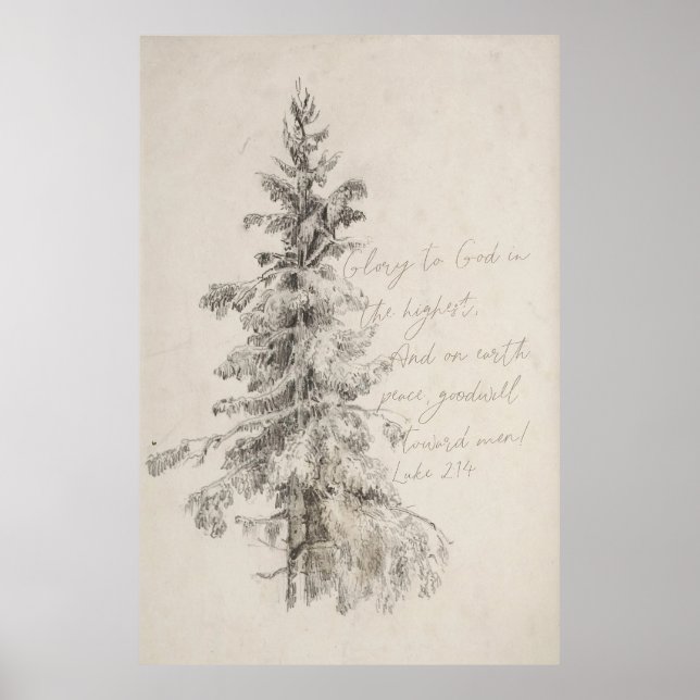 Gloriskt för Gud i högsta poster (Framsidan)