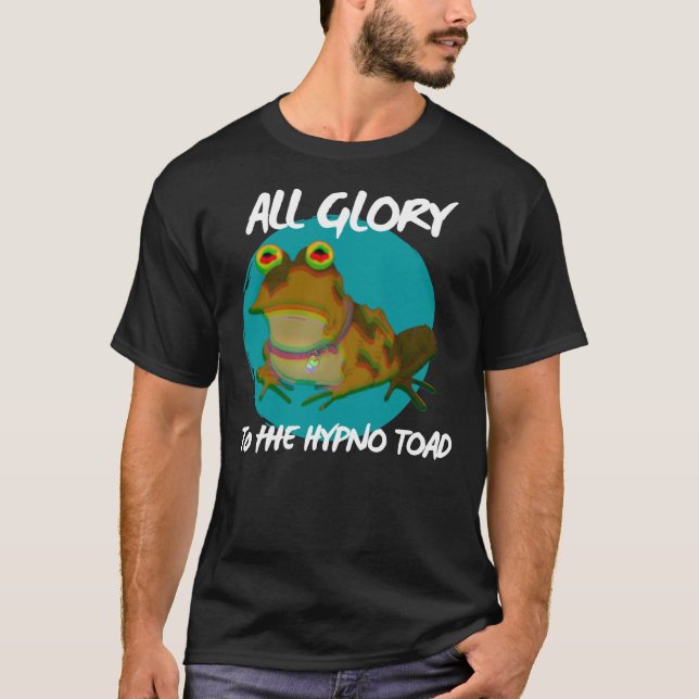 Gloriskt för Hypno-Toad! (Version 2) Klassisk  T Shirt (Framsida)