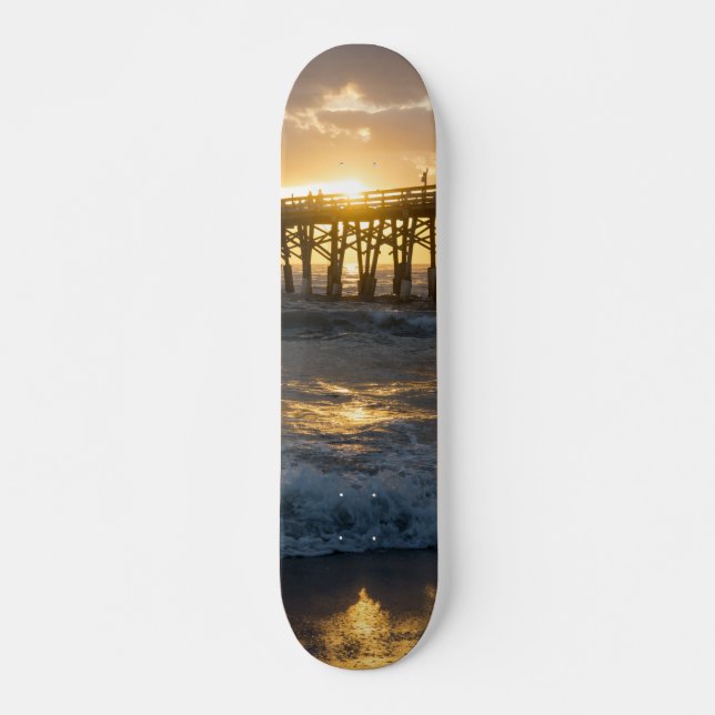 Gloriskt kakao - nytt år skateboard bräda 21,5 cm (Framsida)