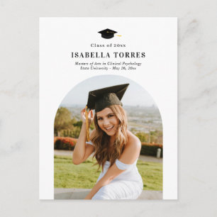 Gloriskt vykort för högtalande Studenten-meddeland