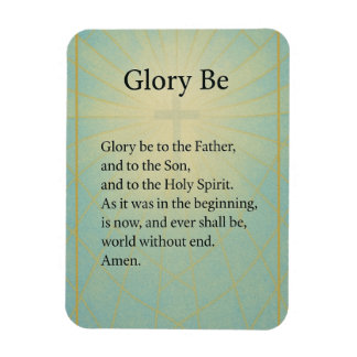 GLORY BE (CATHOLIC PRAYER) MAGNET