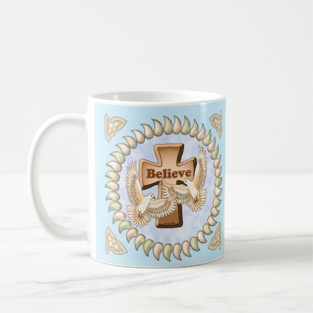 Glory Cross Kristna  Kaffemugg (Vänster)