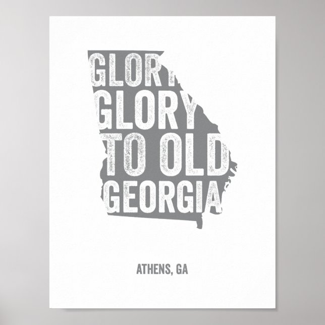 Glory Glory Poster (Framsidan)
