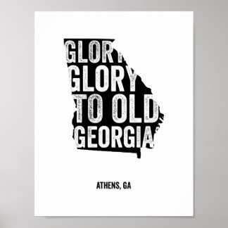Glory Glory (svart) Poster