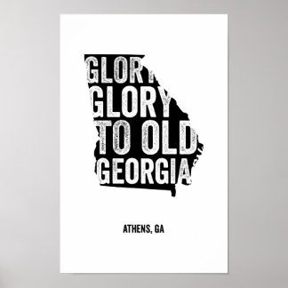Glory Glory (svart) Poster