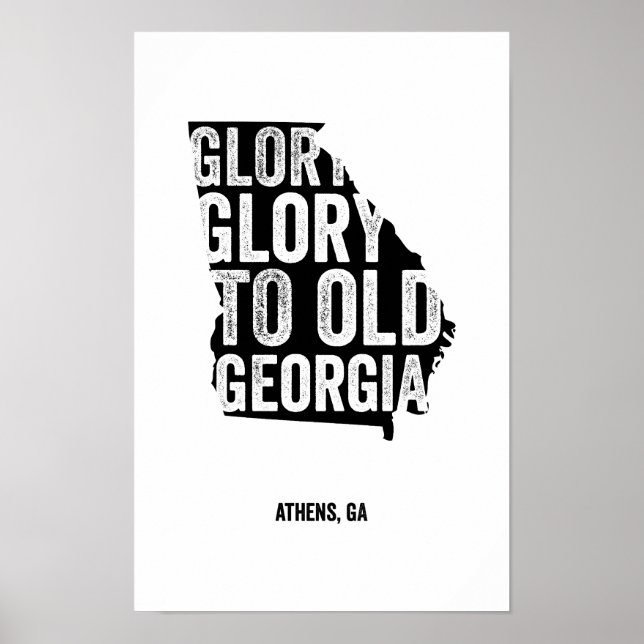 Glory Glory (svart) Poster (Framsidan)