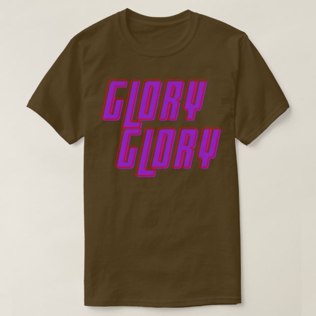 Glory Glory T Shirt (Design framsida)