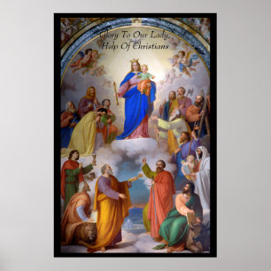 Glory mot Dam, hjälp till kristna Poster