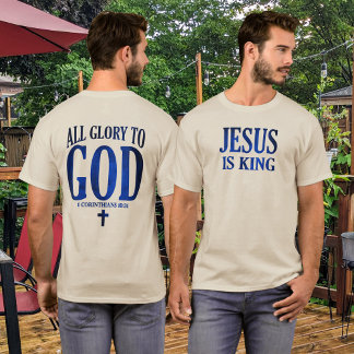 Glory mot Gud Christian T Shirt