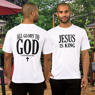 Glory mot Gud Christian T Shirt