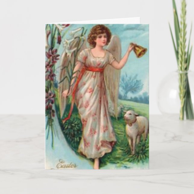 Glory of the Lamb Påsk Card Helgkort (Framsida)