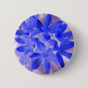 Glory of the Snö Shocking Blue Button Knapp