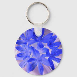 Glory of the Snö Shocking Blue Keychain Nyckelring