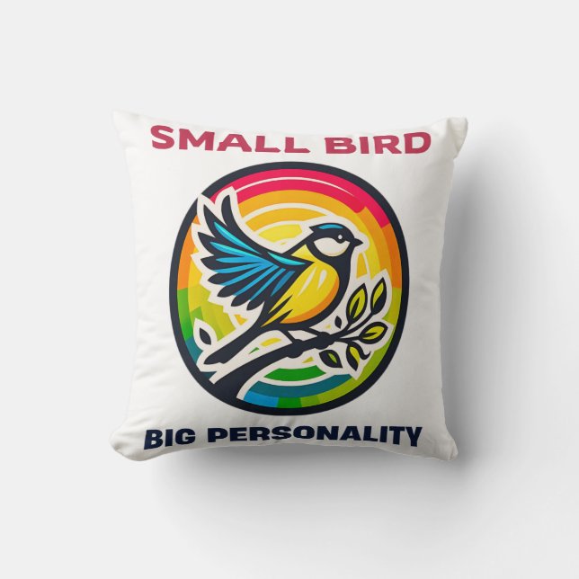 Glory of Underbar Tit Bird Kudde (Framsida)