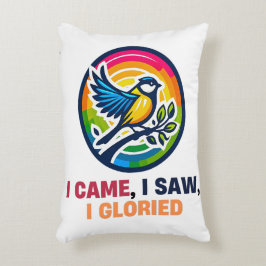 Glory of Underbar Tit Bird Prydnadskudde