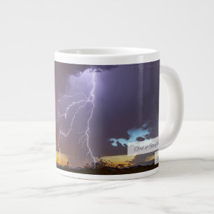Glory Thunders Psalm 105:39 KJV Jumbo Mugg