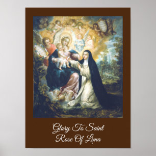 Glory till Saint Ro i Lima Poster