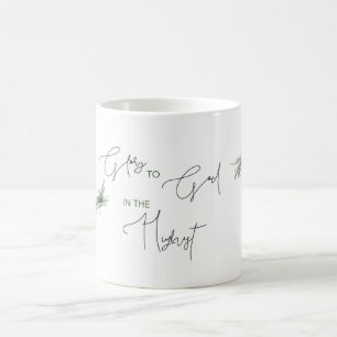 Glory to God in the Highest Foliage Kaffemugg