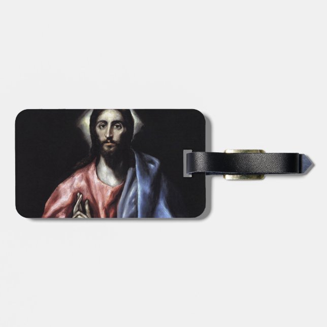 GLORY TO JESUS CHRIST BAGAGEBRICKA (Baksida Vågrät)