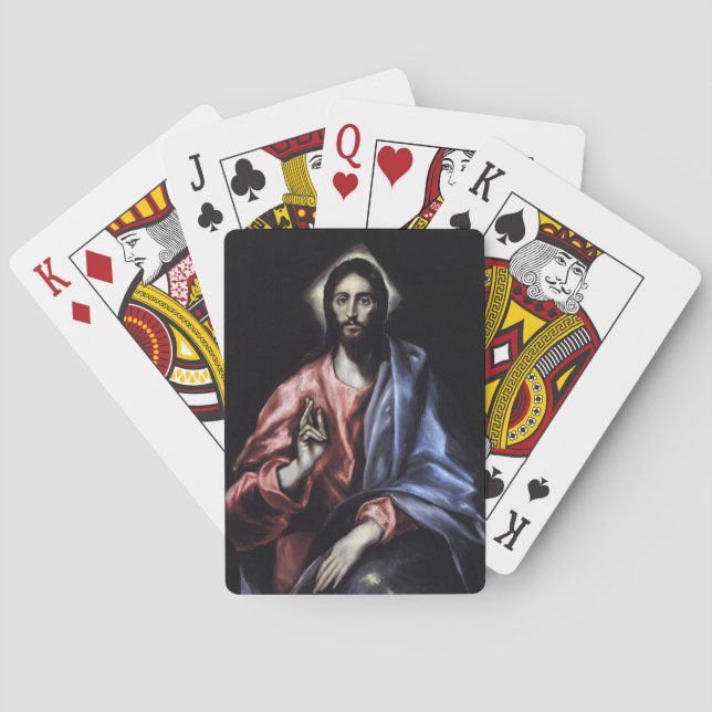 GLORY TO JESUS CHRIST SPEL KORT (Baksidan)