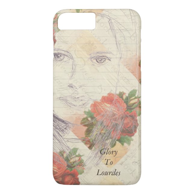 Glory to Lourdes Case-Mate iPhone Skal (Baksida)