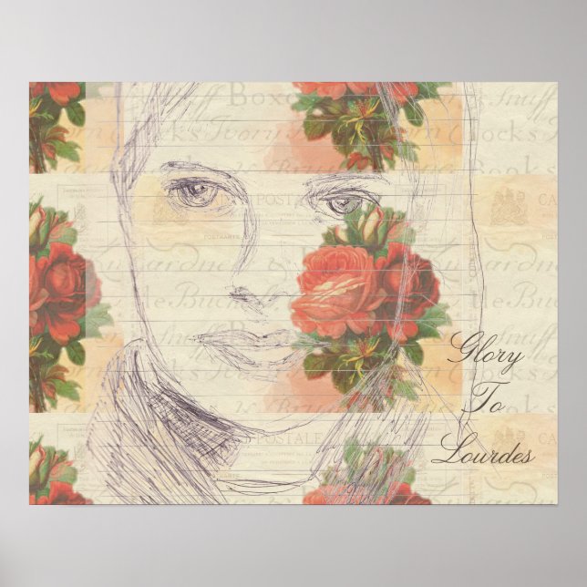 Glory to Lourdes Poster (Framsidan)
