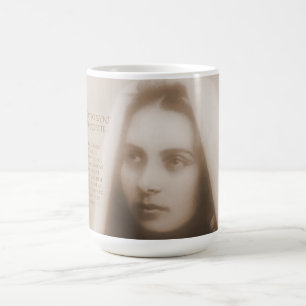 Glory to Saint Bernadette Kaffemugg