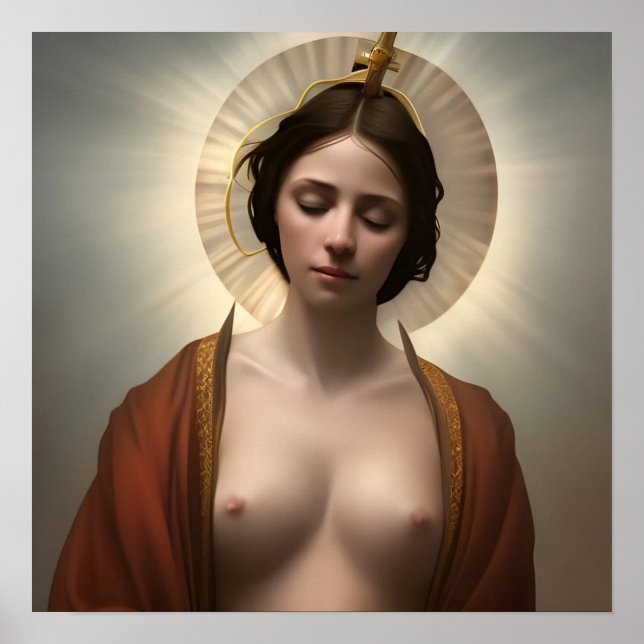 Glory to the Divine Breast of Mary Poster (Framsidan)